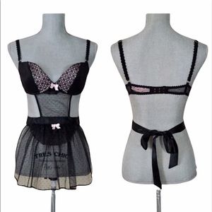 Victoria's Secret 'maid' apron lingerie 34C